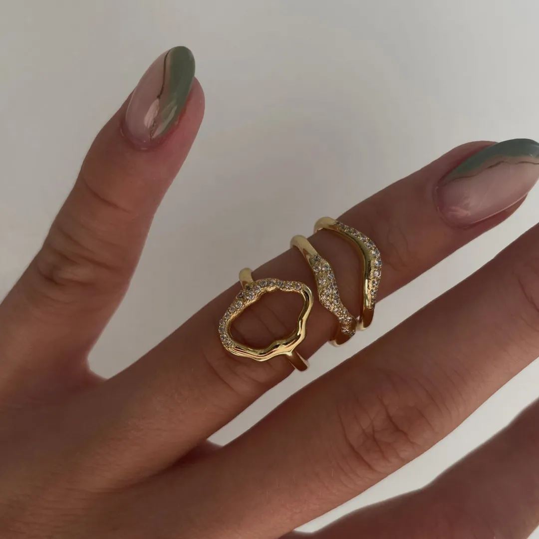 adhara_ring__gold_plated_2.webp Nava Copenhagen Ringe>Adhara Ring - Gold Plated