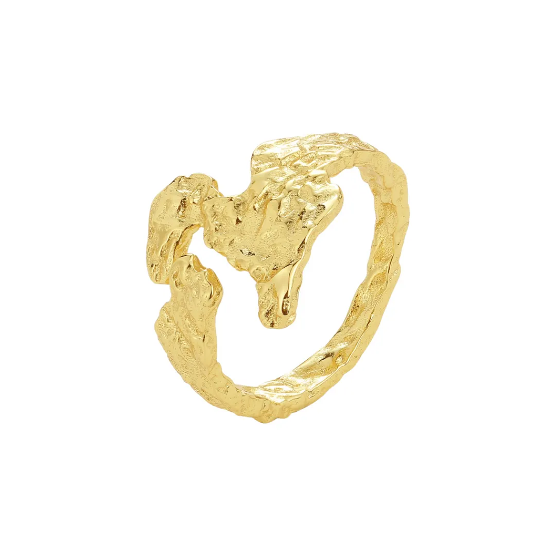 Nava Copenhagen Ringe>Adika Ring - Gold Plated