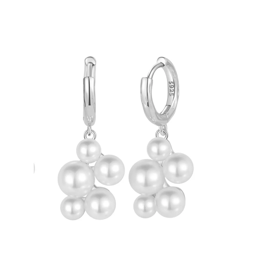 Nava Copenhagen Hoops | Øreringe>Aella Earrings - Silver