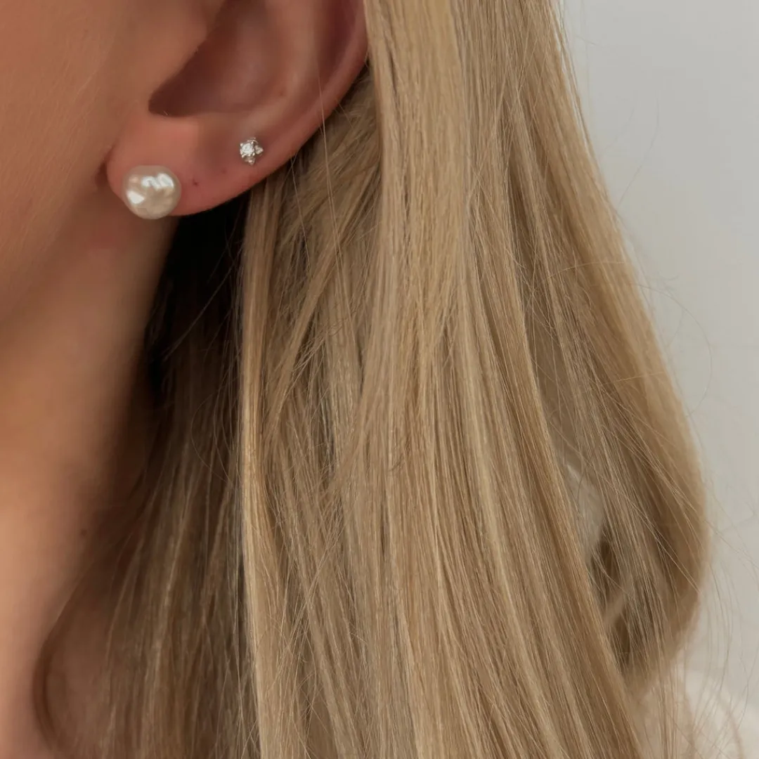 Nava Copenhagen Øreringe | Ørestikker>Alda Earrings - Silver