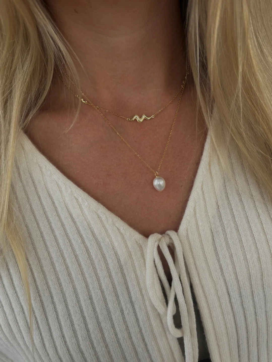 Nava Copenhagen Halskæder>Amani Necklace - Gold Plated