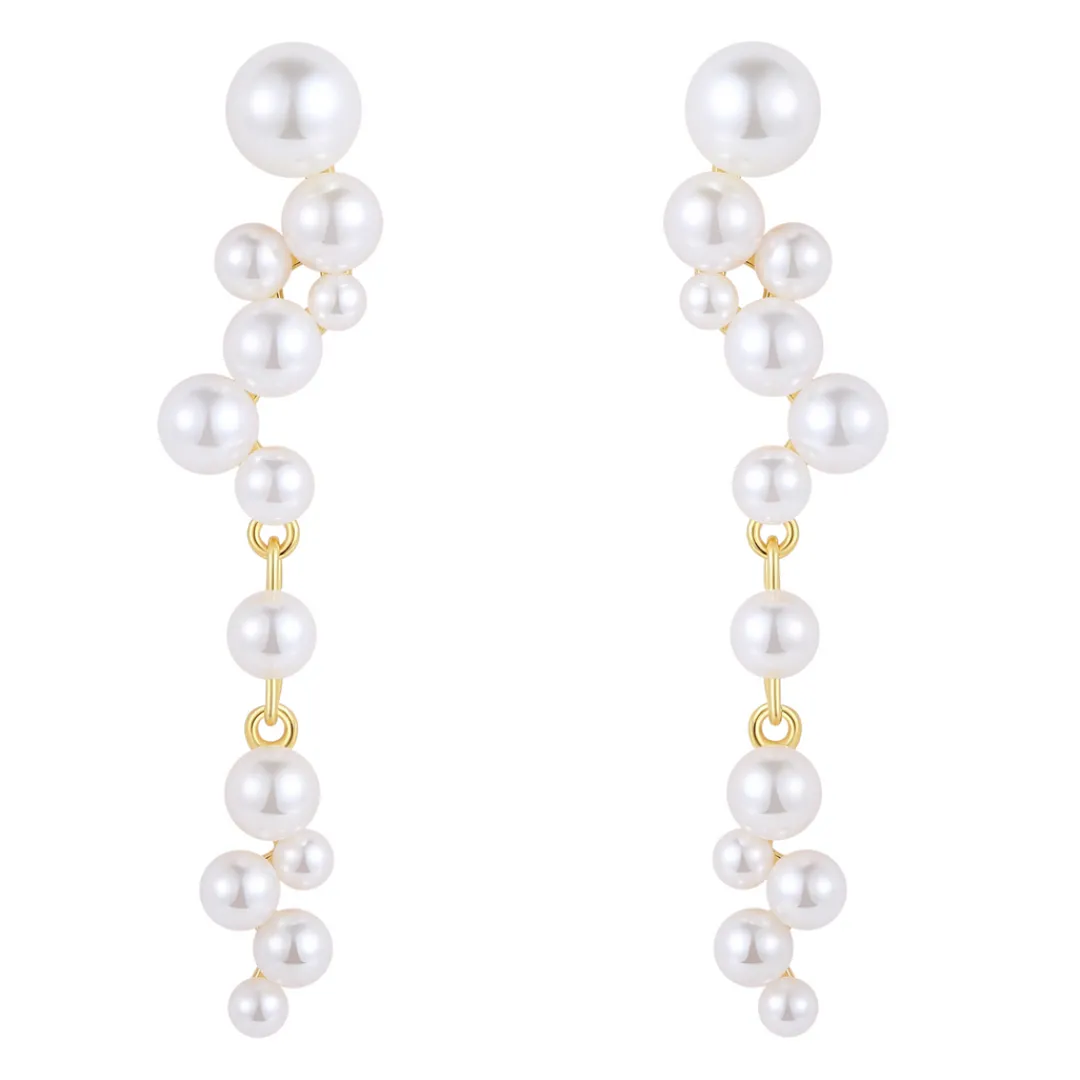 Nava Copenhagen Øreringe | Ørestikker>Amun Earrings - Gold Plated