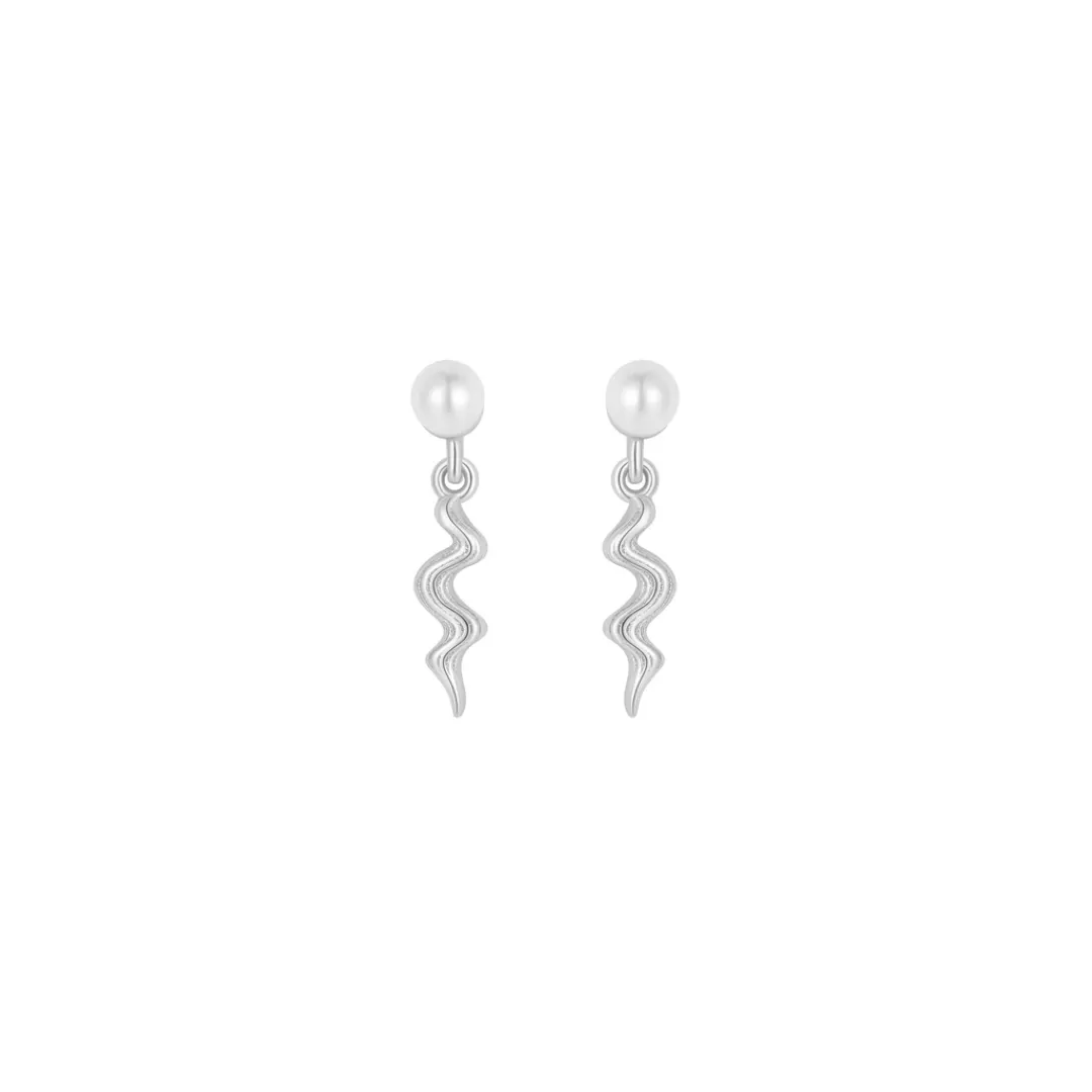 Nava Copenhagen Øreringe | Ørestikker>Anisha Earrings - Silver