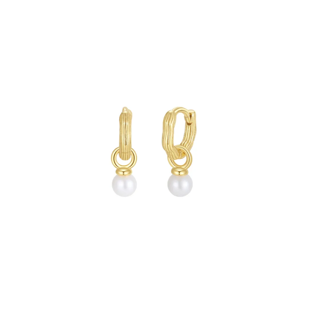 Nava Copenhagen Hoops | Øreringe>Asteria Earrings - Gold Plated