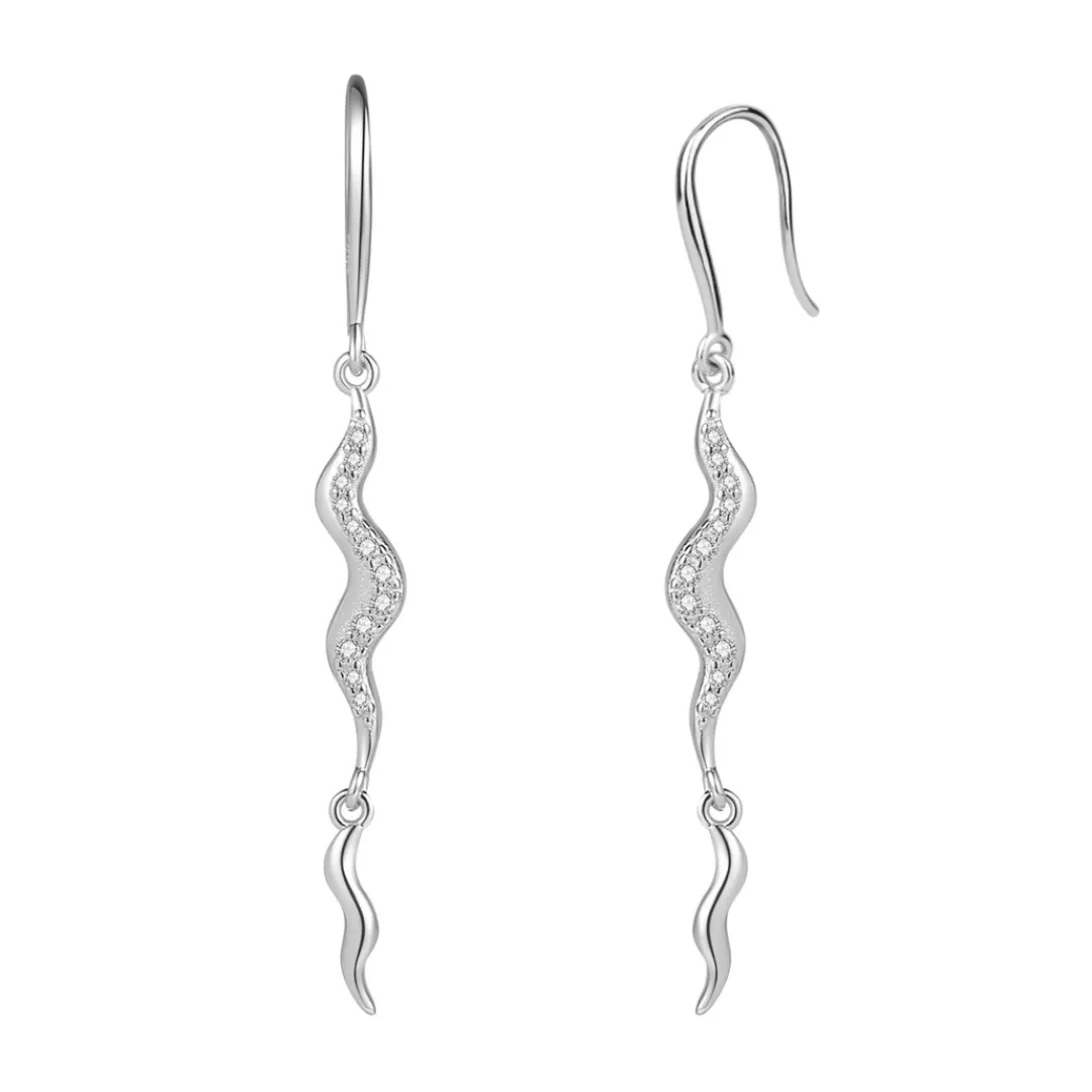 Nava Copenhagen Ørekroge | Øreringe>Aurora Earrings - Silver