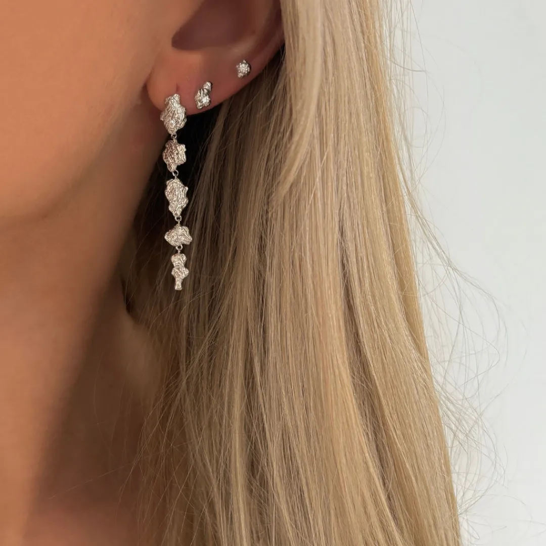 Nava Copenhagen Ørestikker | Øreringe>Azar Earrings - Silver