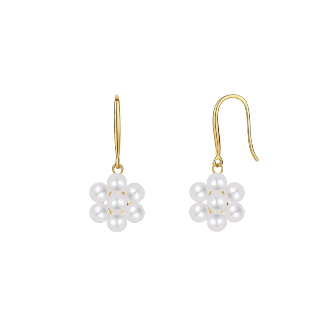 Nava Copenhagen Ørekroge | Øreringe>Bellis Earrings - Gold Plated