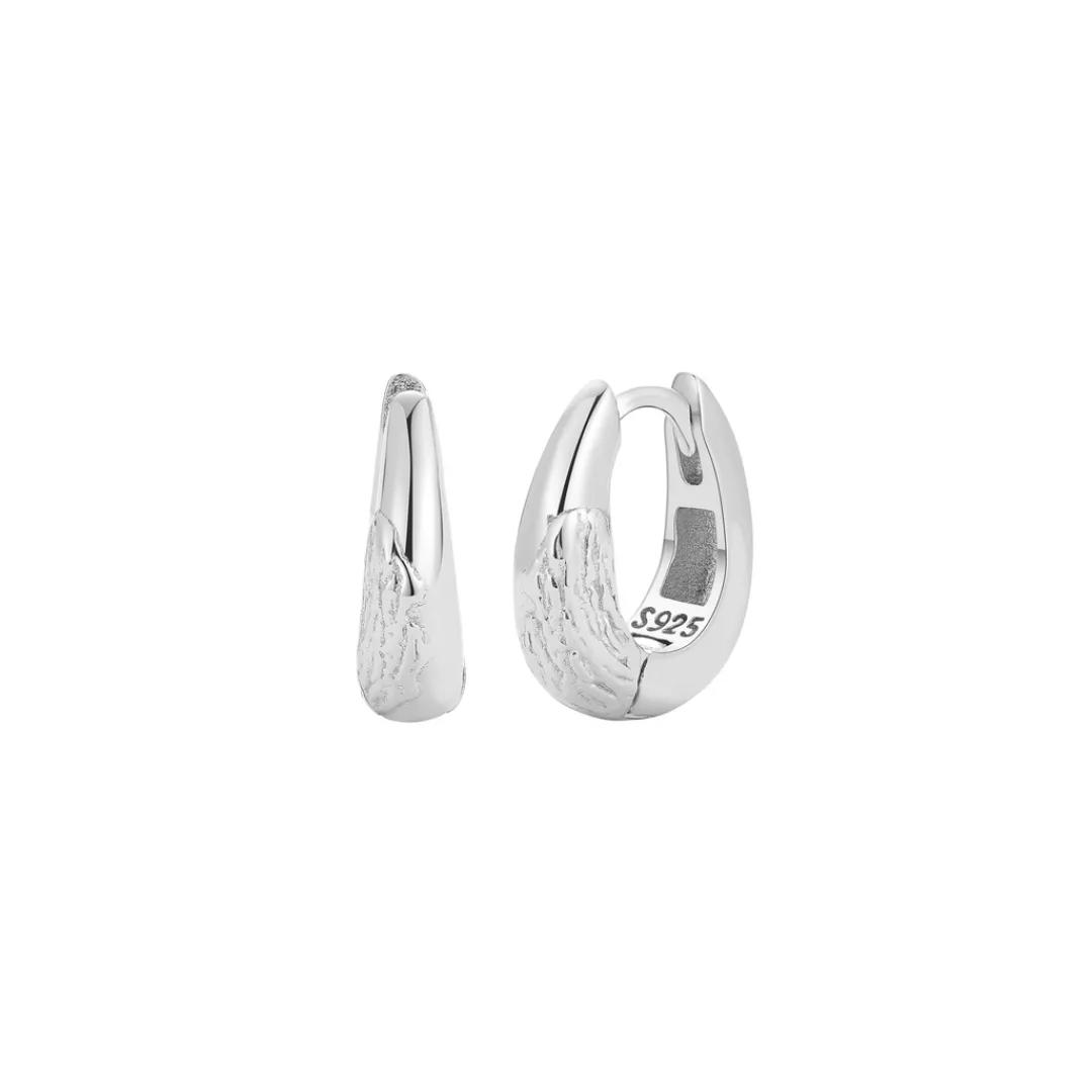Nava Copenhagen Hoops | Øreringe>Celestia Earrings - Silver