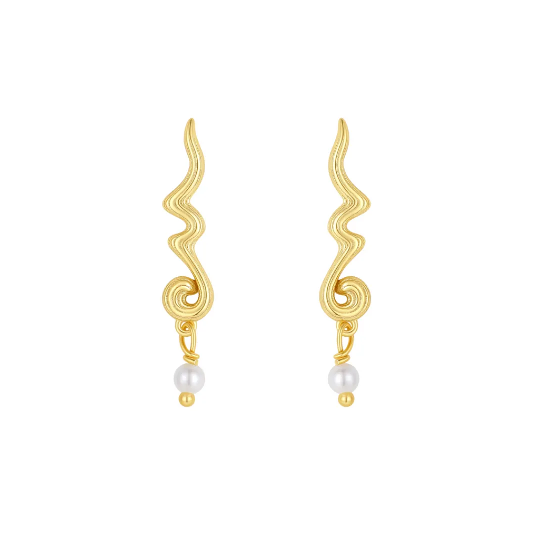 Nava Copenhagen Ørestikker | Øreringe>Chimere Earrings - Gold Plated