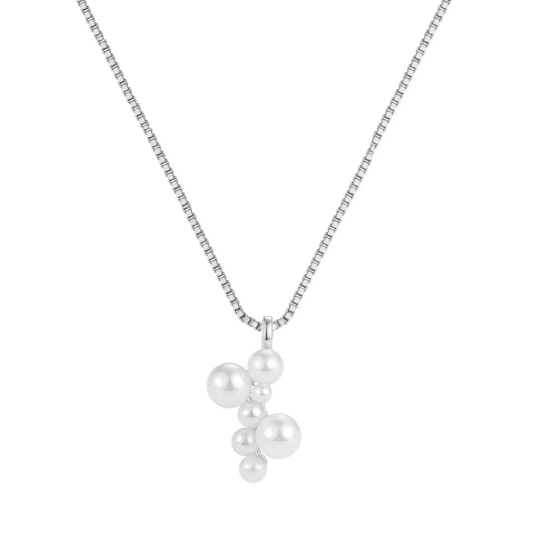Nava Copenhagen Halskæder>Coro Necklace - Silver