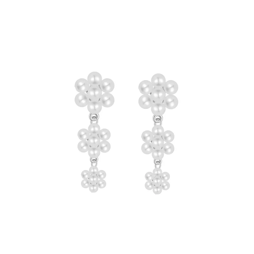 Nava Copenhagen Ørestikker | Øreringe>Dalia Earrings - Silver