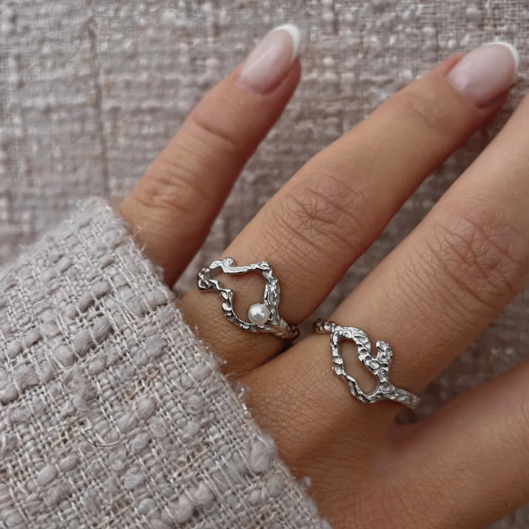 Nava Copenhagen Ringe>Doris Ring - Silver