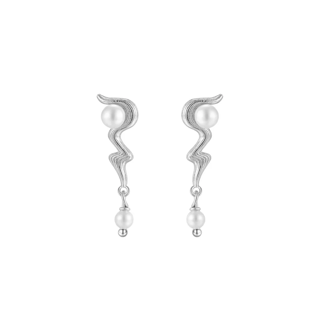 Nava Copenhagen Øreringe | Ørestikker>Drema Earrings - Silver
