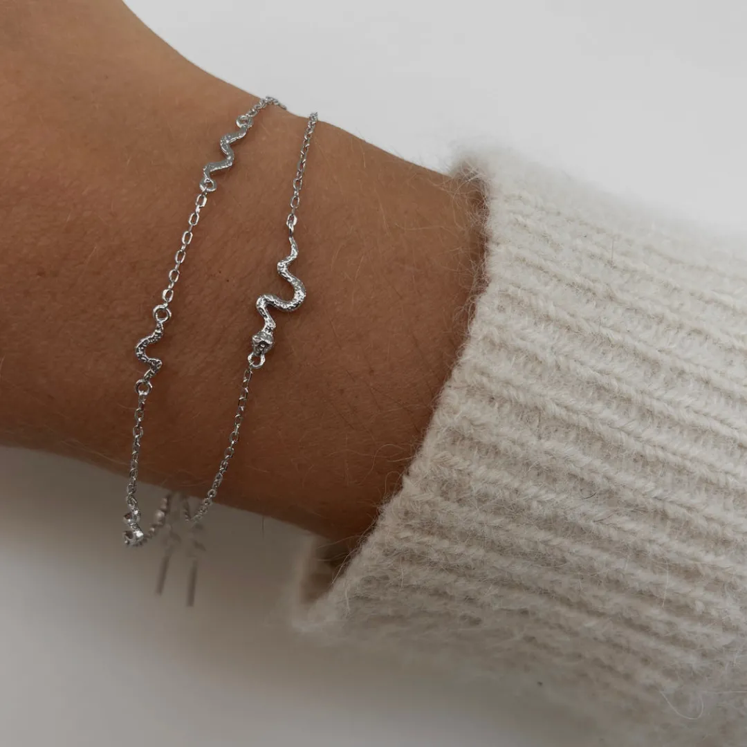 Nava Copenhagen Armbånd>Elaphe Bracelet - Silver