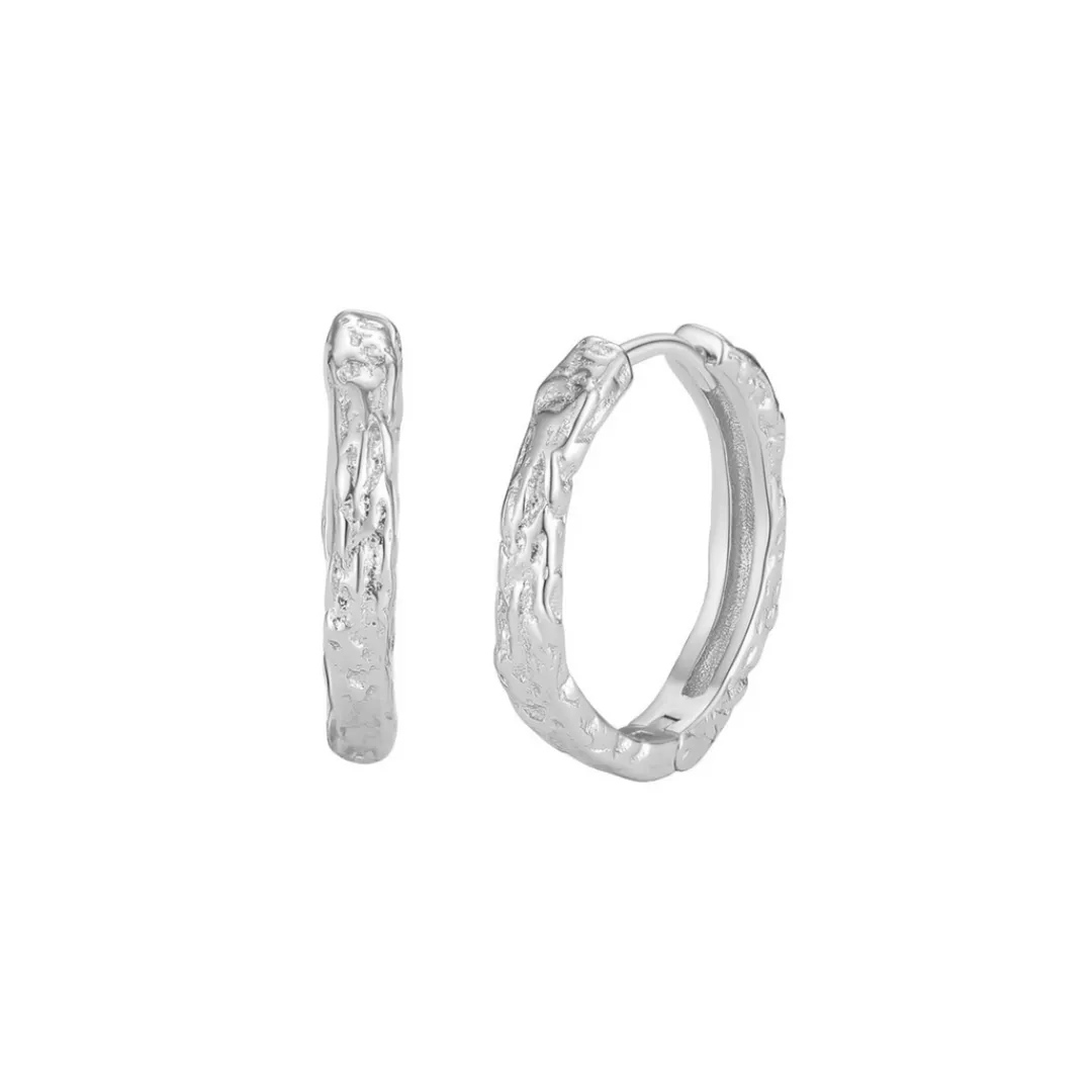 Nava Copenhagen Hoops | Øreringe>Elio Earrings S - Silver
