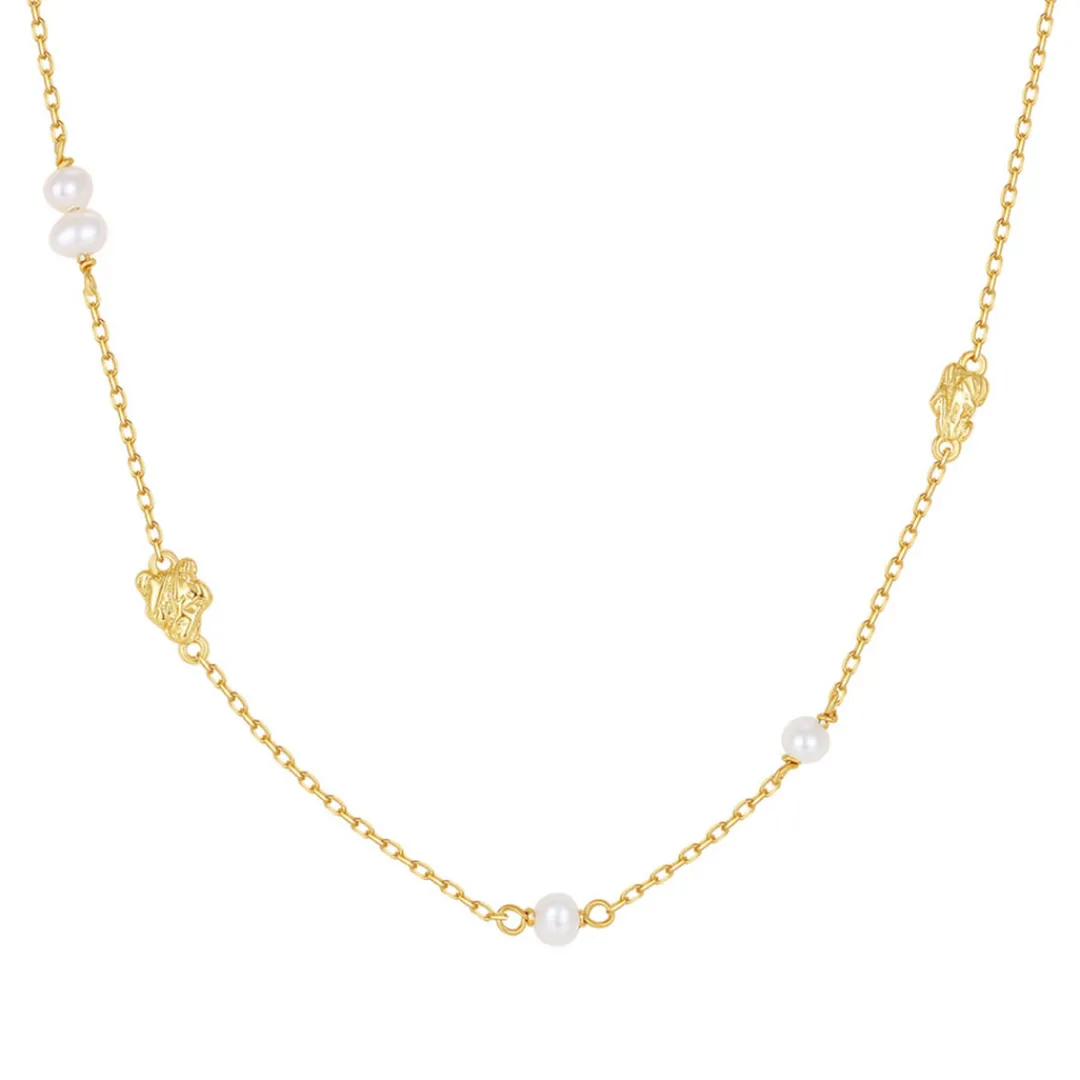 Nava Copenhagen Halskæder>Ember Necklace - Gold Plated