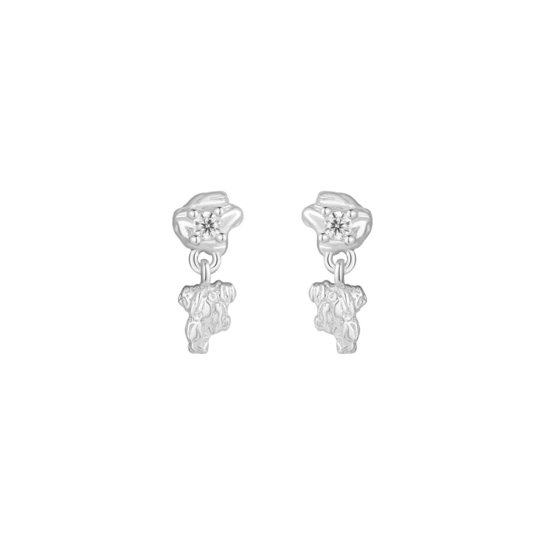 Nava Copenhagen Øreringe | Ørestikker>Enya Earrings - Silver
