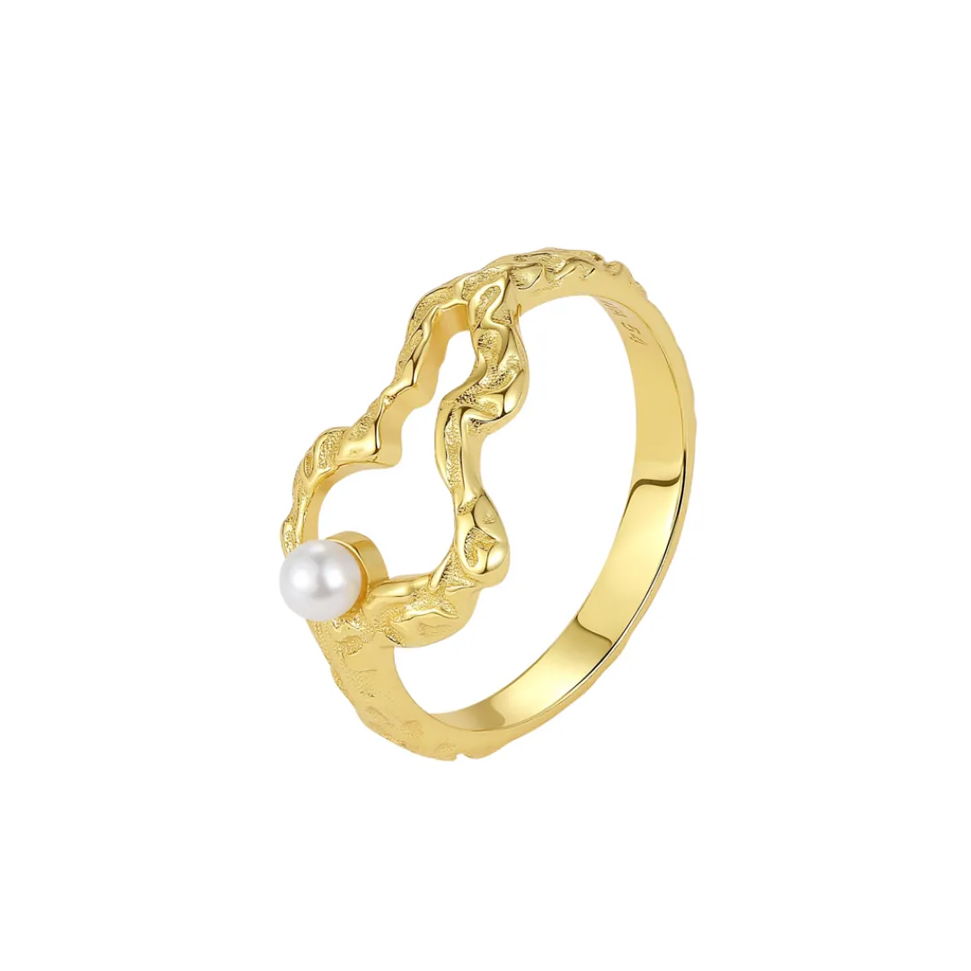 Nava Copenhagen Ringe>Ezili Ring - Gold Plated