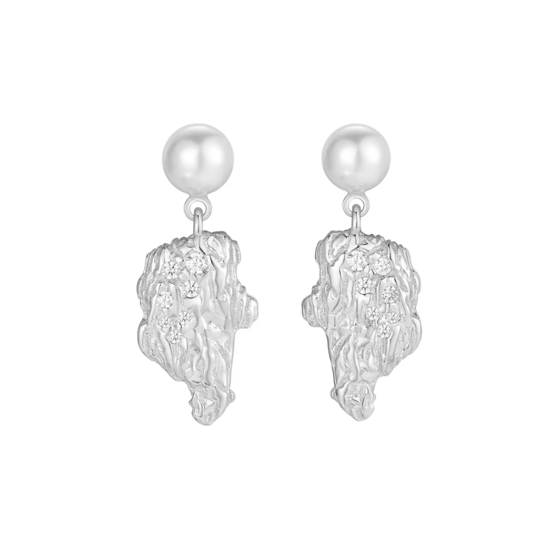 Nava Copenhagen Øreringe | Ørestikker>Gaia Earrings - Silver