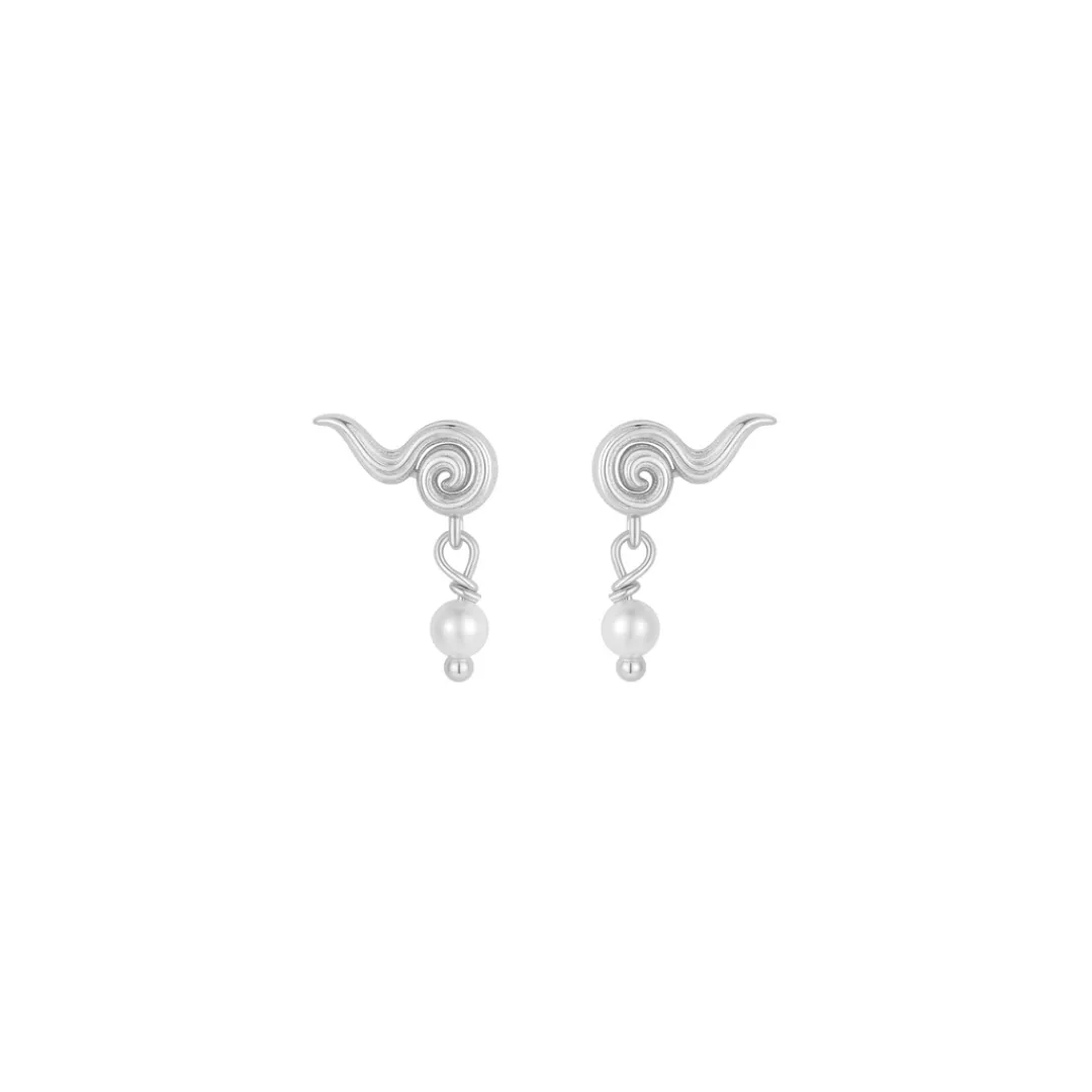 Nava Copenhagen Øreringe | Ørestikker>Hayal Earrings - Silver