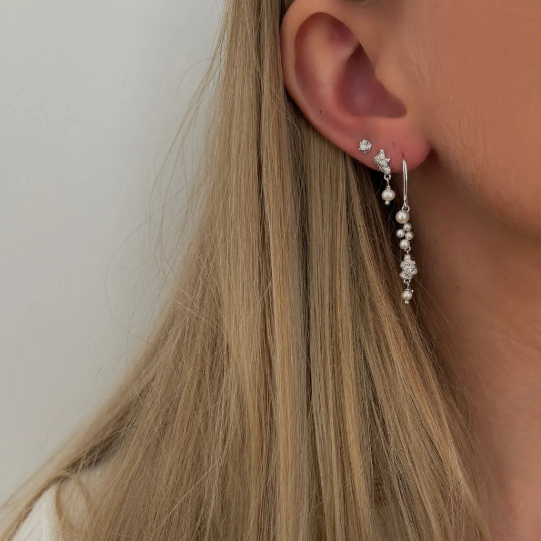 Nava Copenhagen Ørekroge | Øreringe>Illone Earrings - Silver