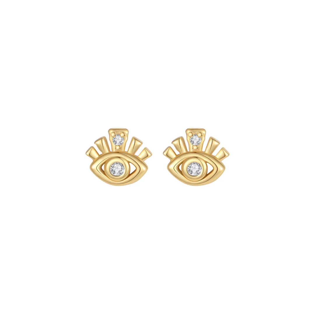 Nava Copenhagen Ørestikker | Øreringe>Ineni Petite Studs - Gold Plated