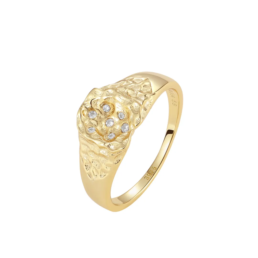 Nava Copenhagen Ringe>Isis Ring - Gold Plated