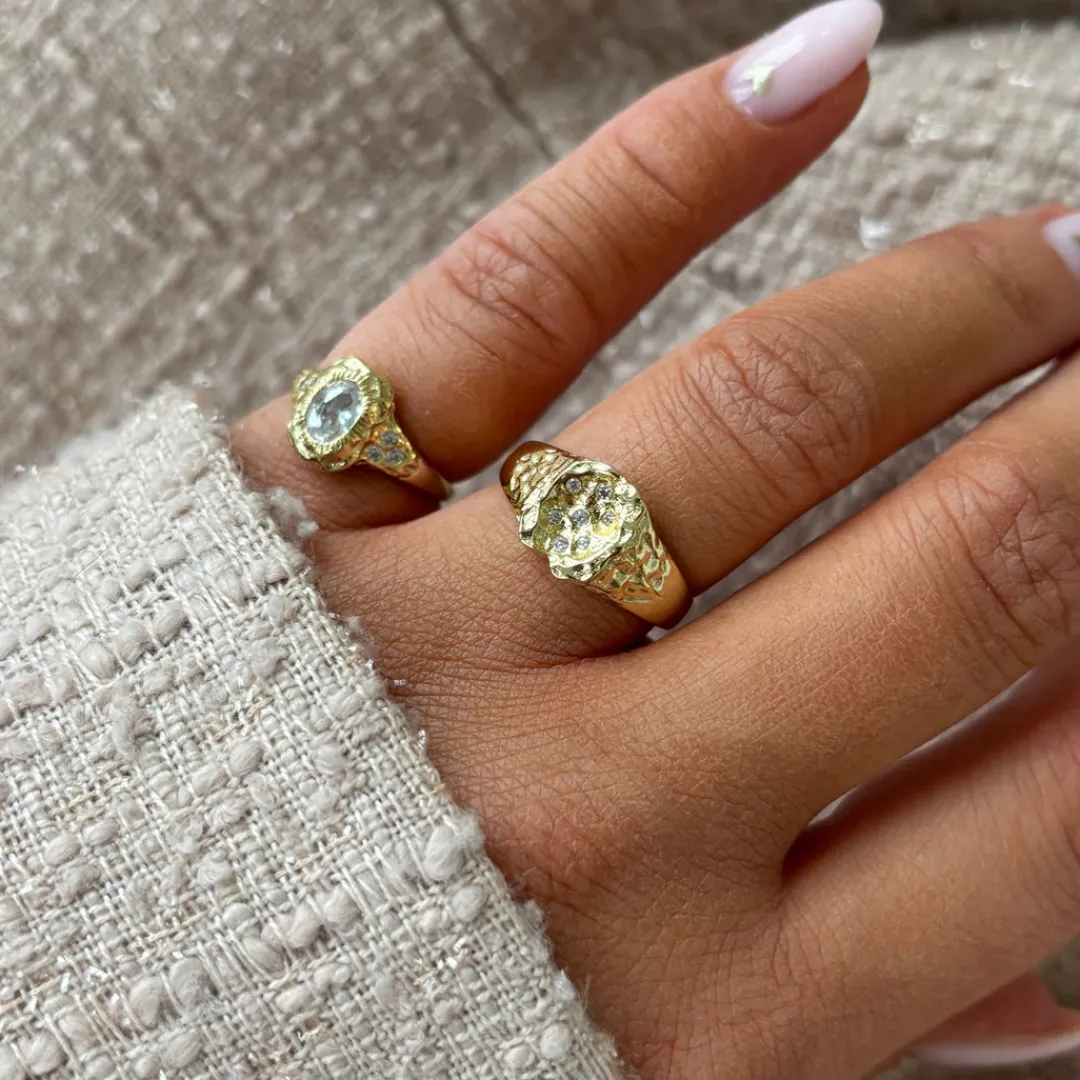 Nava Copenhagen Ringe>Isis Ring - Gold Plated