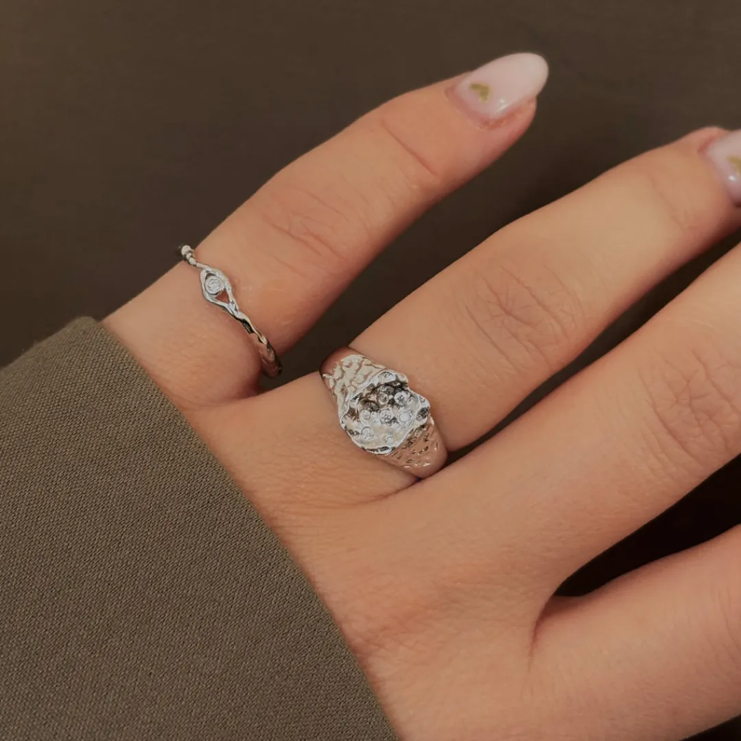 Nava Copenhagen Ringe>Isis Ring - Silver