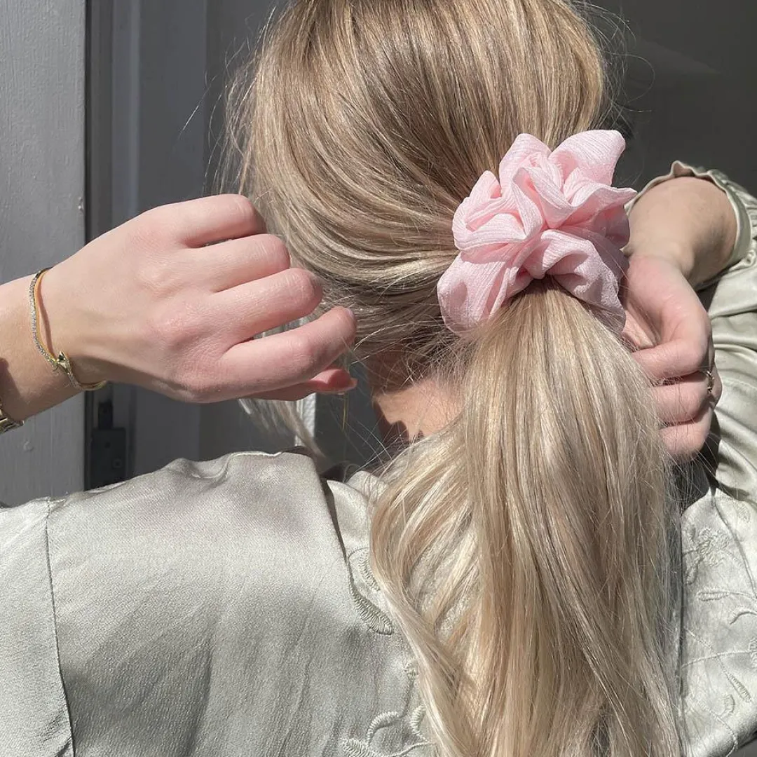 Nava Copenhagen Accessories>Ivy Scrunchie - Orchid