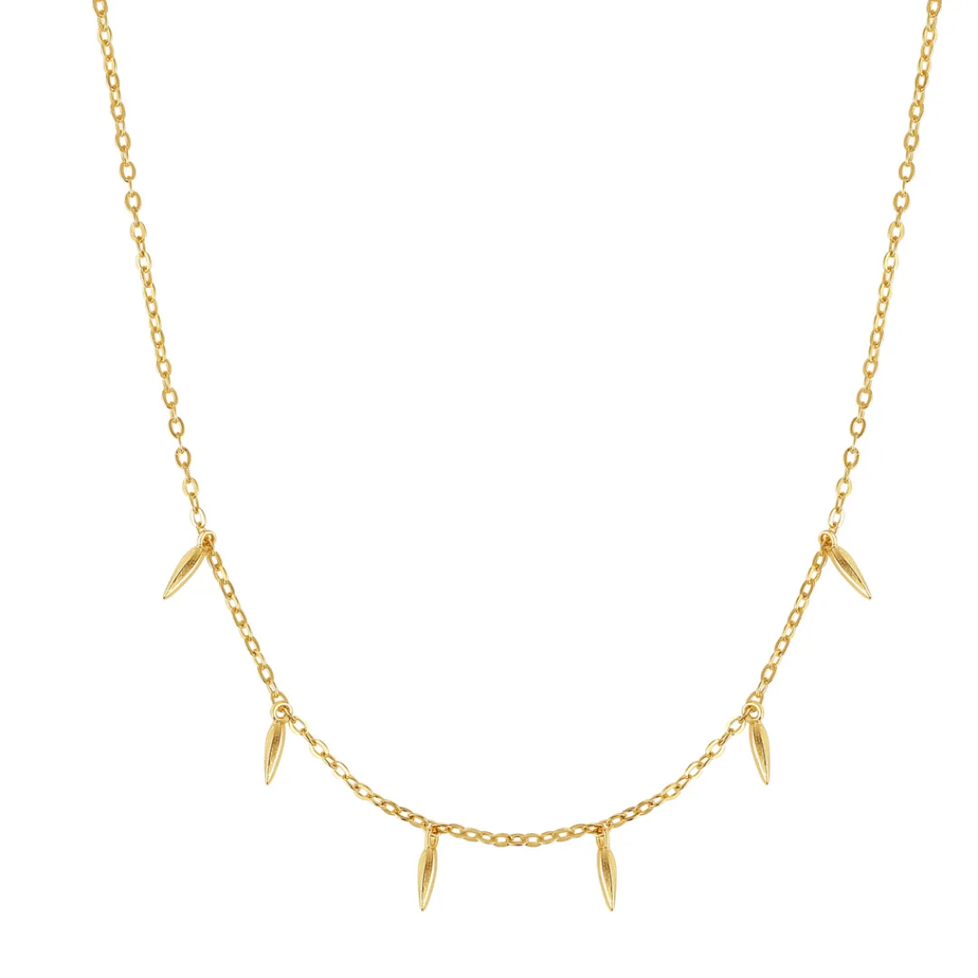Nava Copenhagen Øreringe | Halskæder>Jewelry Set | Jia Necklace &amp; Luli Earrings - Gold Plated