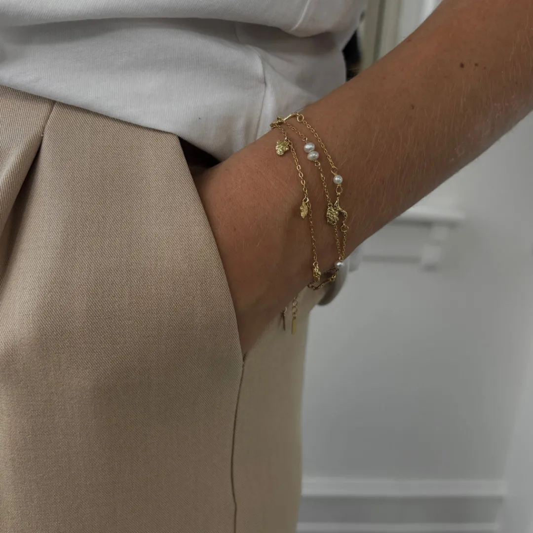 kaito_bracelet__gold_plat_2.webp Nava Copenhagen Armbånd>Kaito Bracelet - Gold Plated