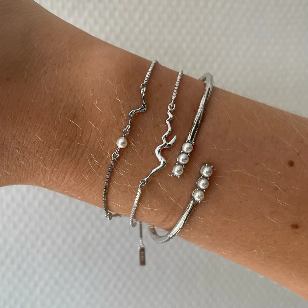 kaito_bracelet__silver_2.webp Nava Copenhagen Armbånd>Kaito Bracelet - Silver