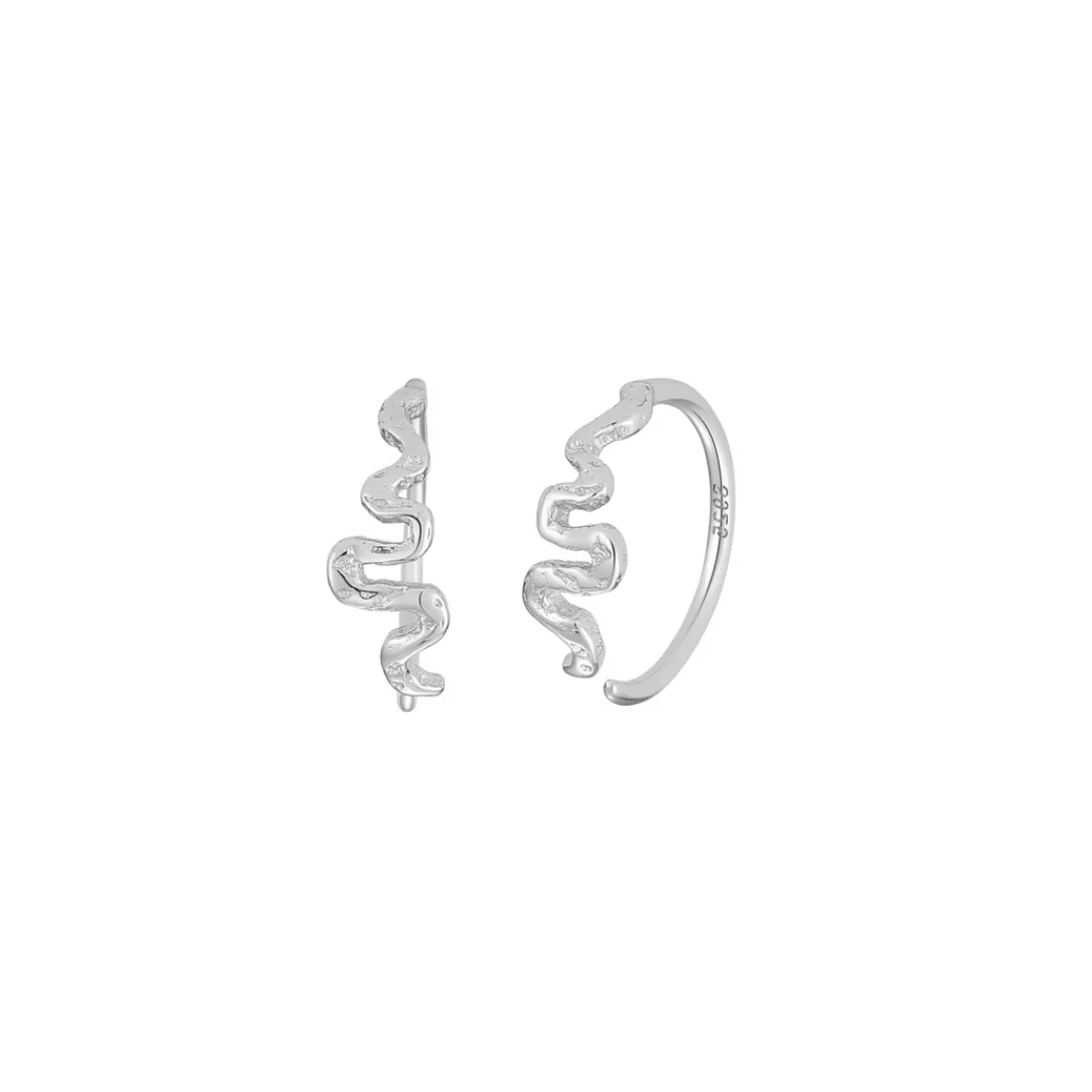 Nava Copenhagen Hoops | Øreringe>Karai Petite Hoops - Silver