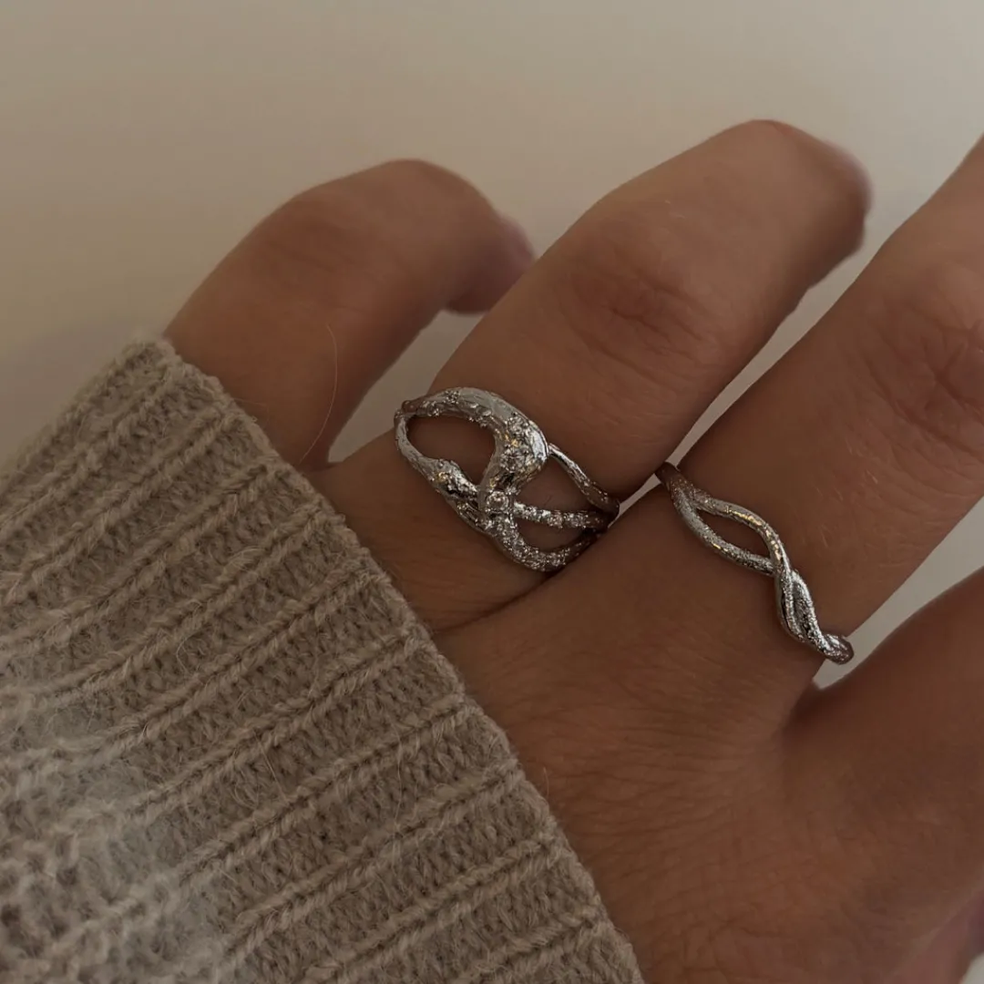 Nava Copenhagen Ringe>Medusa Ring - Silver