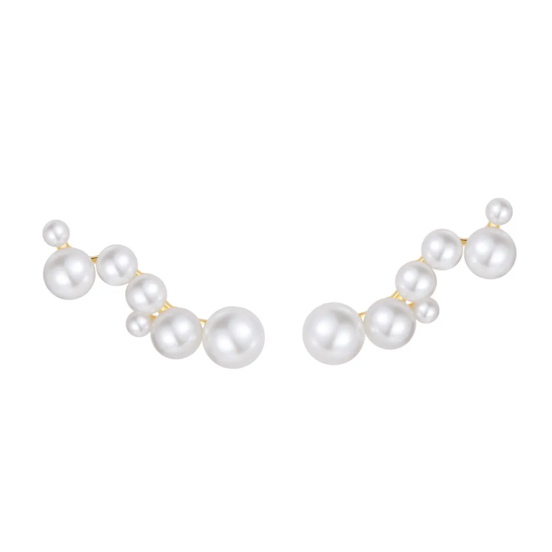 Nava Copenhagen Øreringe | Ear Climbers>Meghana Ear Climber - Gold Plated