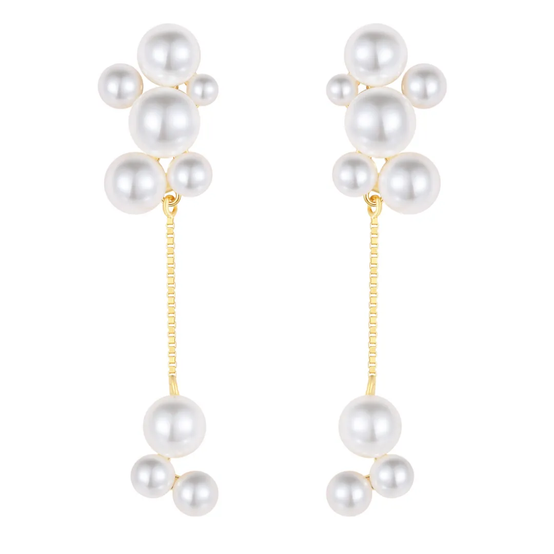 Nava Copenhagen Øreringe | Ørestikker>Meha Earrings - Gold Plated