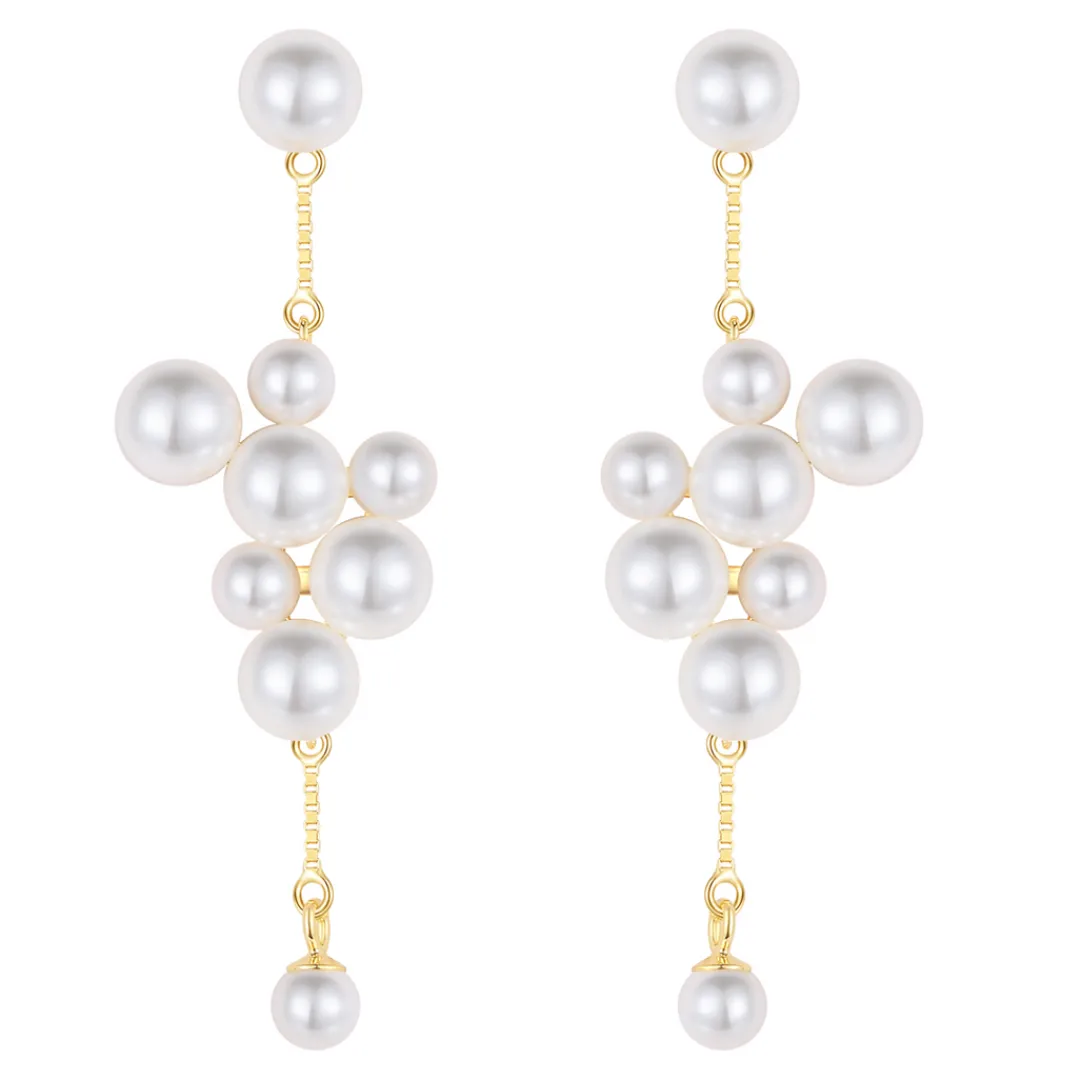 Nava Copenhagen Øreringe | Ørestikker>Mehal Earrings - Gold Plated