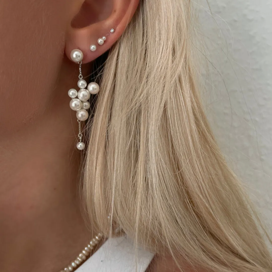 Nava Copenhagen Ørestikker | Øreringe>Mehal Earrings - Silver
