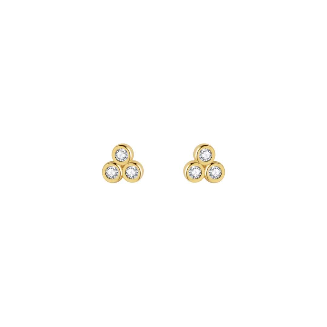 Nava Copenhagen Ørestikker | Øreringe>Mina Petite Studs - Gold Plated