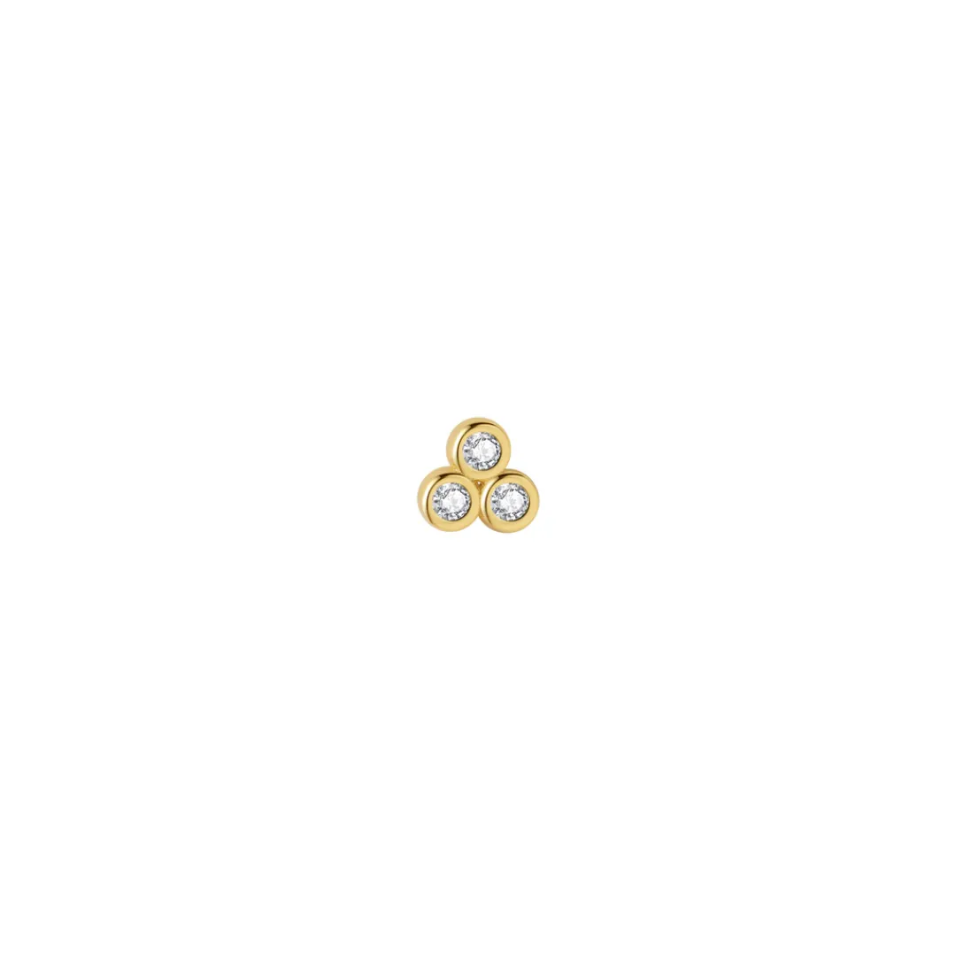 mina_petite_studs__gold_p_2.webp Nava Copenhagen Ørestikker | Øreringe>Mina Petite Studs - Gold Plated