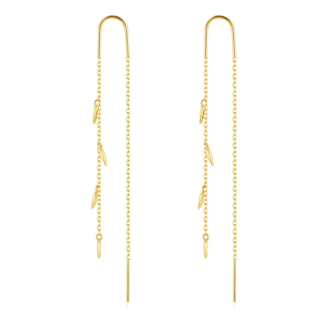 Nava Copenhagen Øreringe | Øretråde>Mui Earrings - Gold Plated