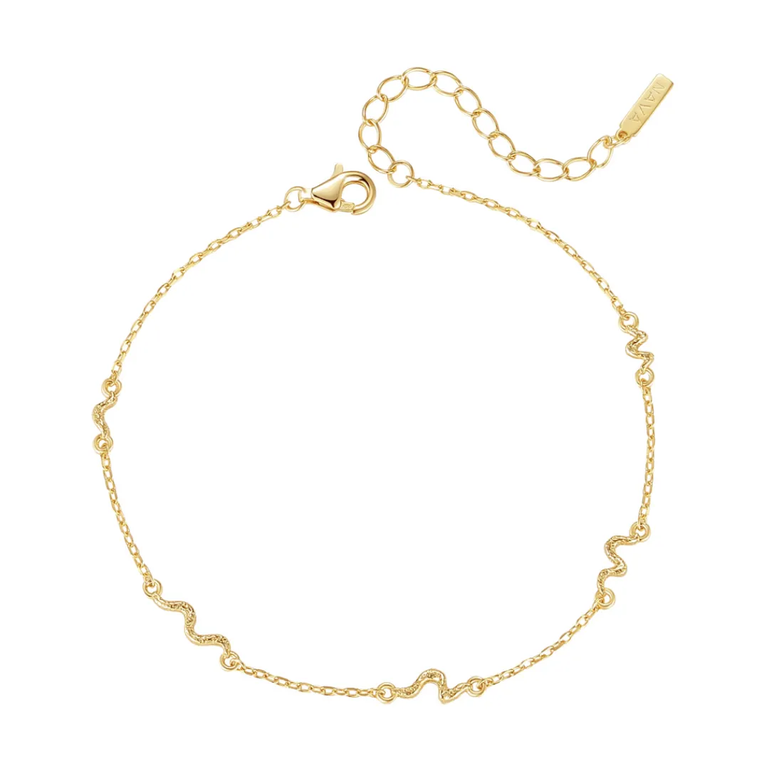 Nava Copenhagen Armbånd>Naga Bracelet - Gold Plated