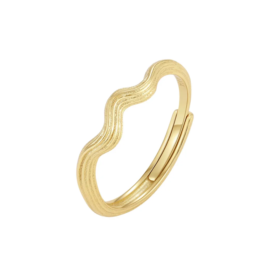 Nava Copenhagen Ringe>Naya Ring - Gold Plated