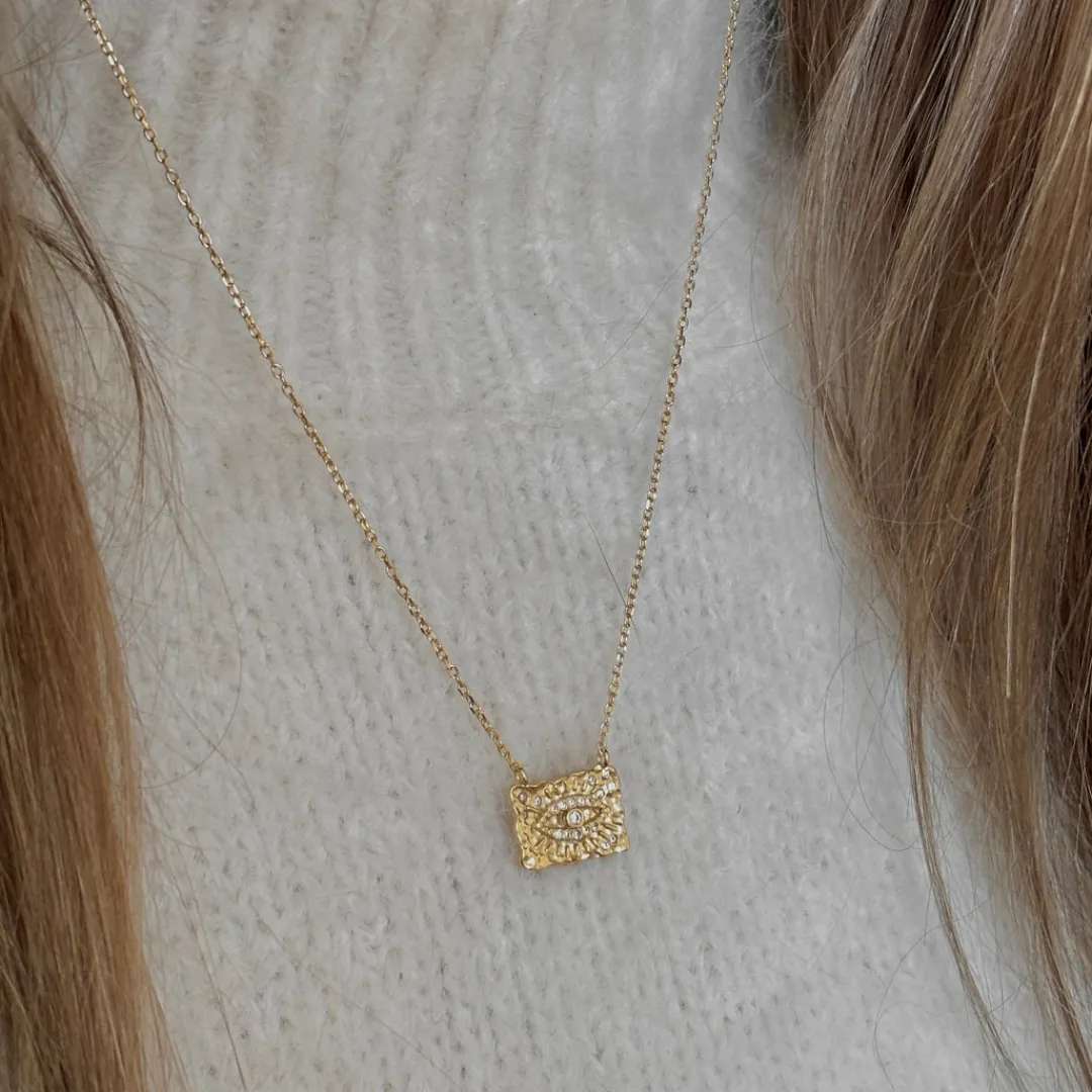 Nava Copenhagen Halskæder>Nefertiti Necklace - Gold Plated