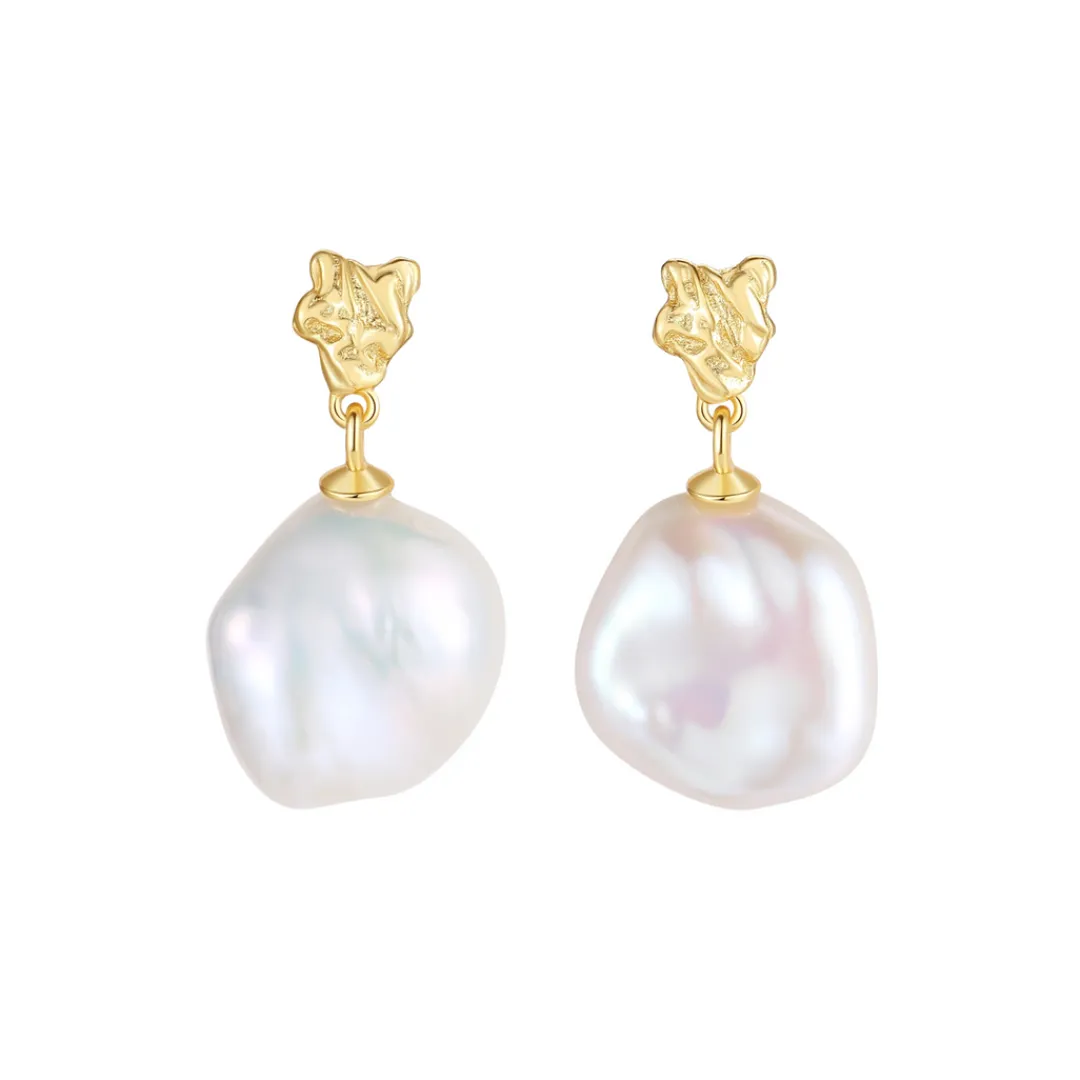 Nava Copenhagen Ørestikker | Øreringe>Nimue Earrings - Gold Plated