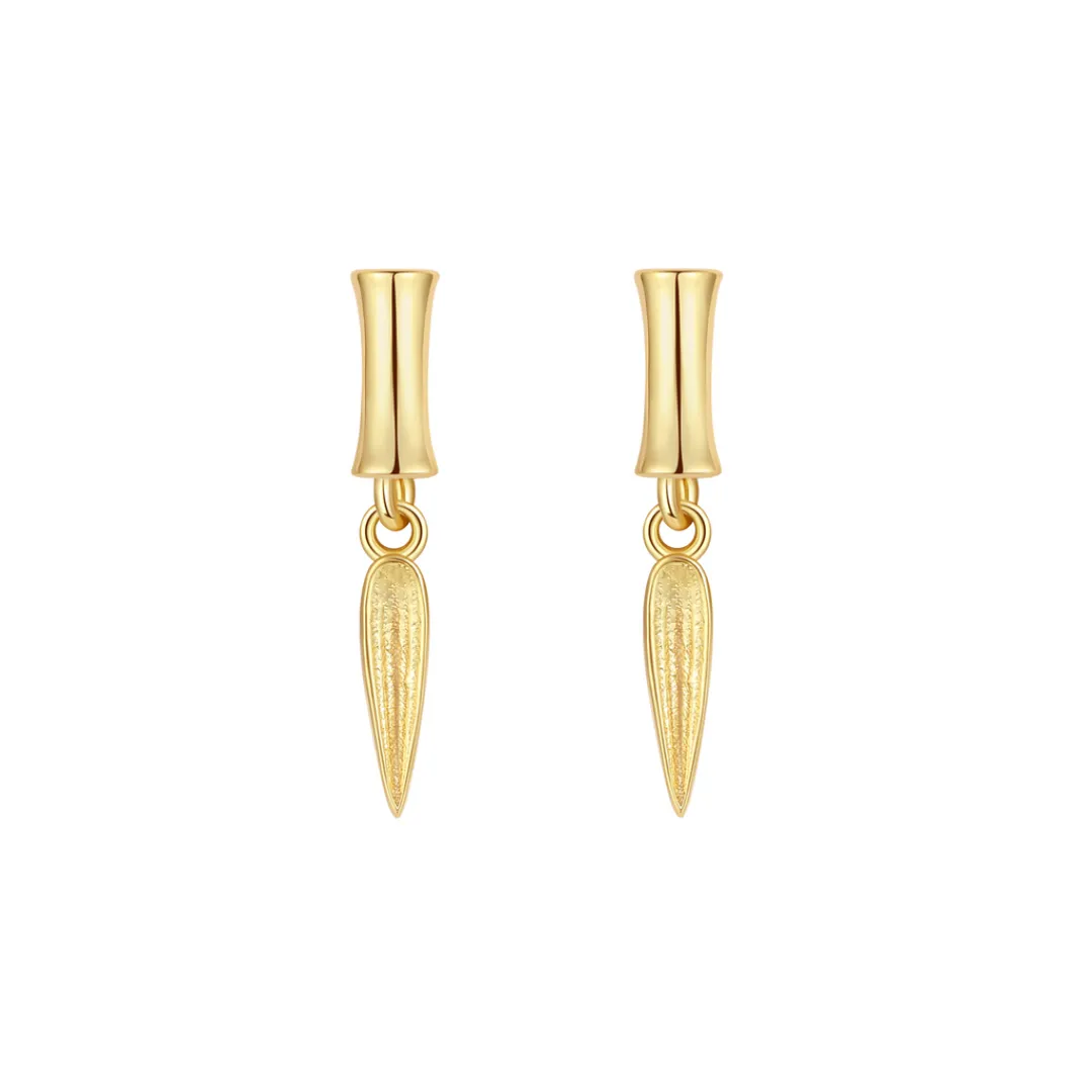 Nava Copenhagen Øreringe | Ørestikker>Nuo Earrings - Gold plated