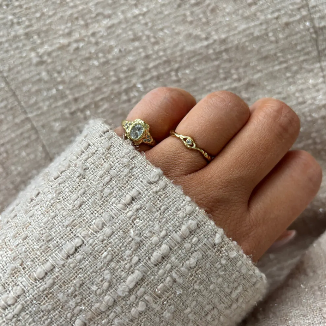 Nava Copenhagen Ringe>Osiris Ring - Gold Plated