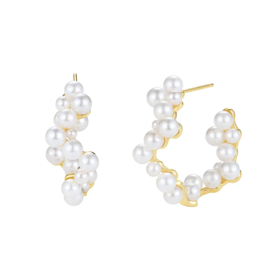 Nava Copenhagen Hoops | Øreringe>Payada Earrings - Gold plated