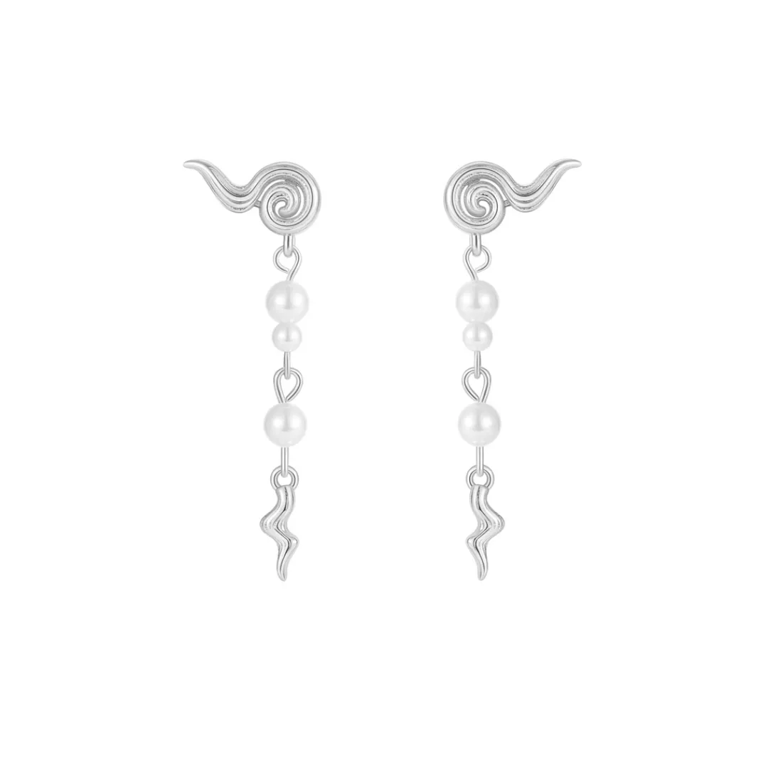 Nava Copenhagen Øreringe | Ørestikker>Sarka Earrings - Silver